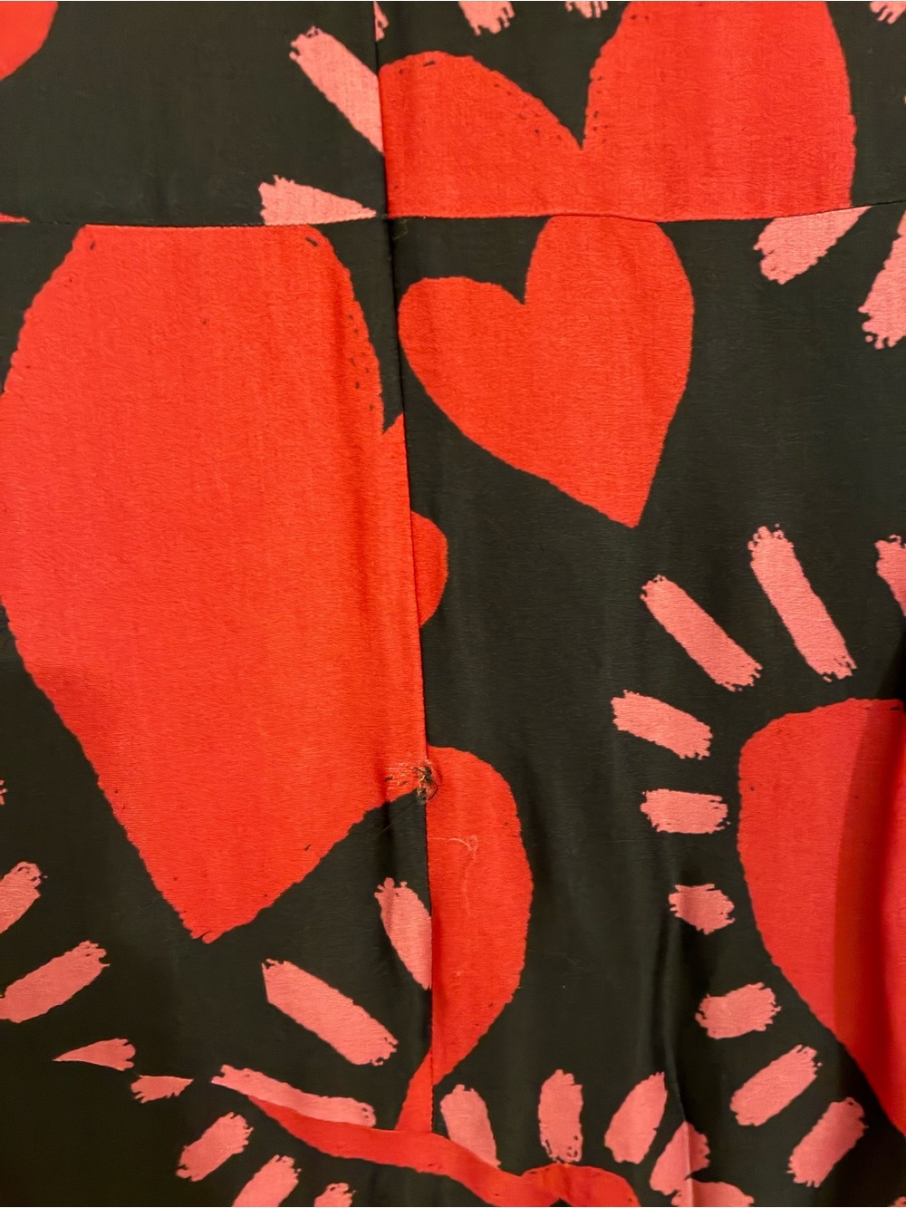 Farm Rio Hearts Midi Dress NWOT - Picture 4 of 5